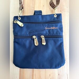 Samantha Brown Navy Crossbody Bag